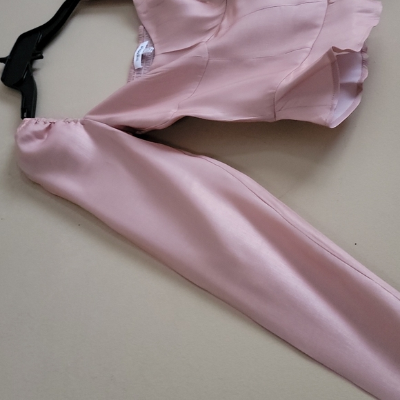 Good American The Too Tempted Rose Gold Corset Top US 2-4 - Picture 6 of 12